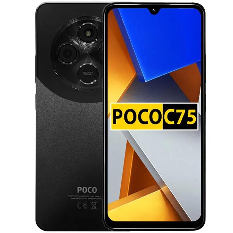 Xiaomi POCO C75 NFCスマートフォン 8GB+256GB Celular Xiaomi POCO C75 256GB 8GB RAM Com NFC Dual SIM de 6.88
